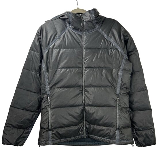 Columbia Titanium Women M OutDry Extreme Alta Peak Down Waterproof Hooded Jacket - Picture 10 of 16